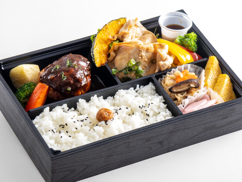 ハンバーグ＆焼肉弁当